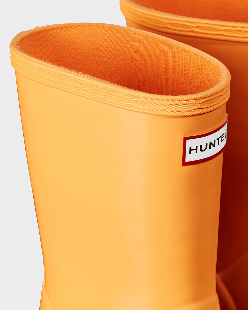 Bottes de Pluie Hunter Original First Classic Gloss Enfant Orange IEPDSAX-47